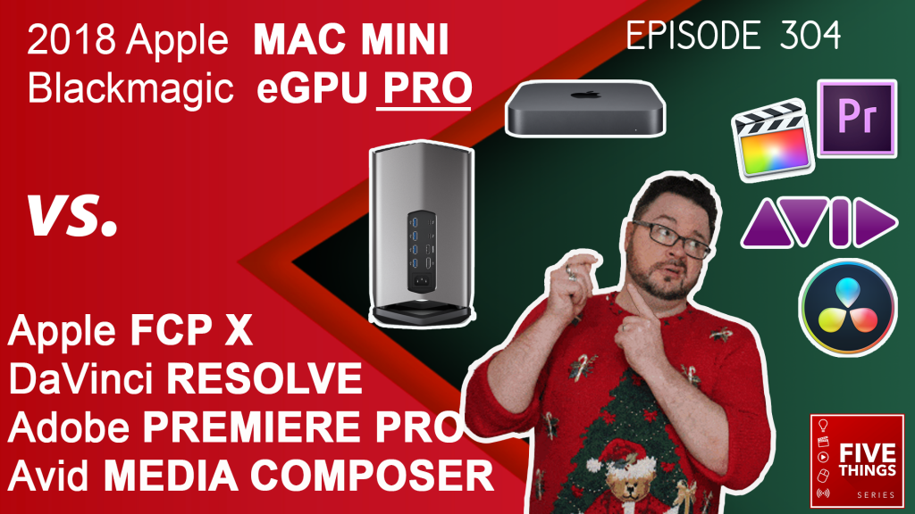 S03E04 Blackmagic eGPU Pro 2018 Mac Mini Thumbnail